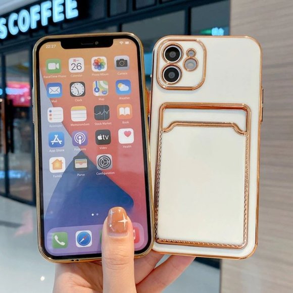 NEW iPhone 12/11/Pro/Max Luxury Card Holder case - Picture 14 of 15